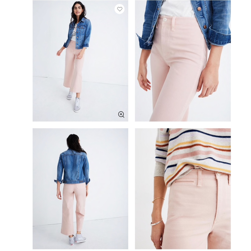 🎀 Emmett Wide-Leg Crop Pants